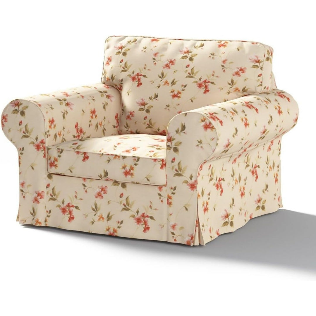 Divano confortevole Dekoria Fodera poltrona sostitutiva Ektorp crema