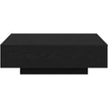 Tavolino da salotto 100 x 100 x 31 cm nero