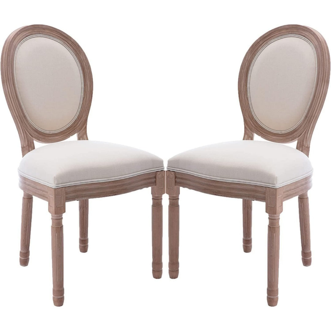 Sedie in legno massello beige