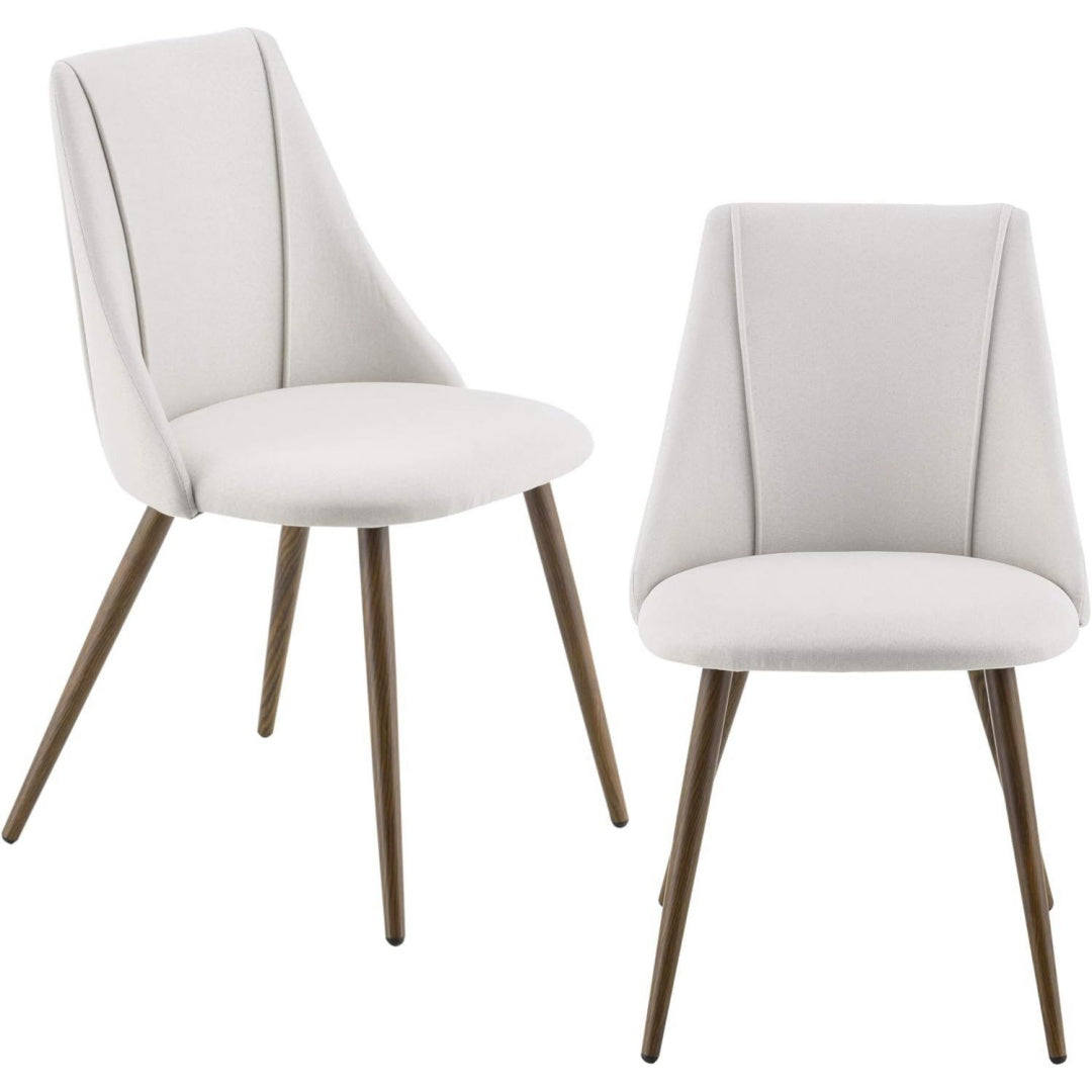 Arredo per soggiorno struttura in metallo rivestimento in tessuto beige
