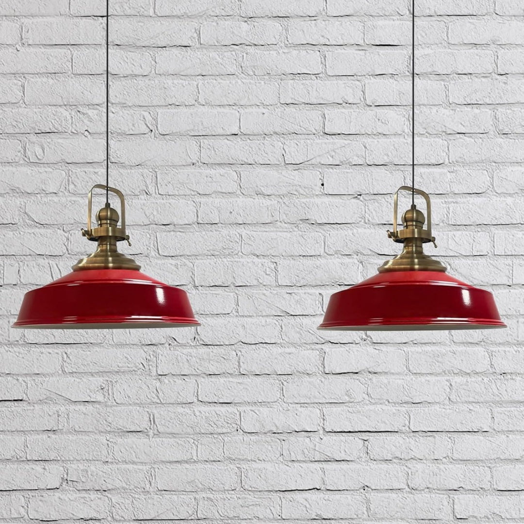 Lampade a sospensione regolabile con illuminazione LED rosso