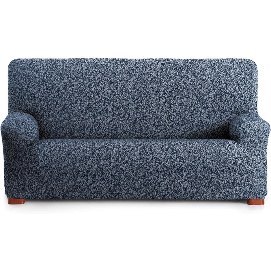 Divano da soggiorno Eysa Copridivano super bielastico posti blu