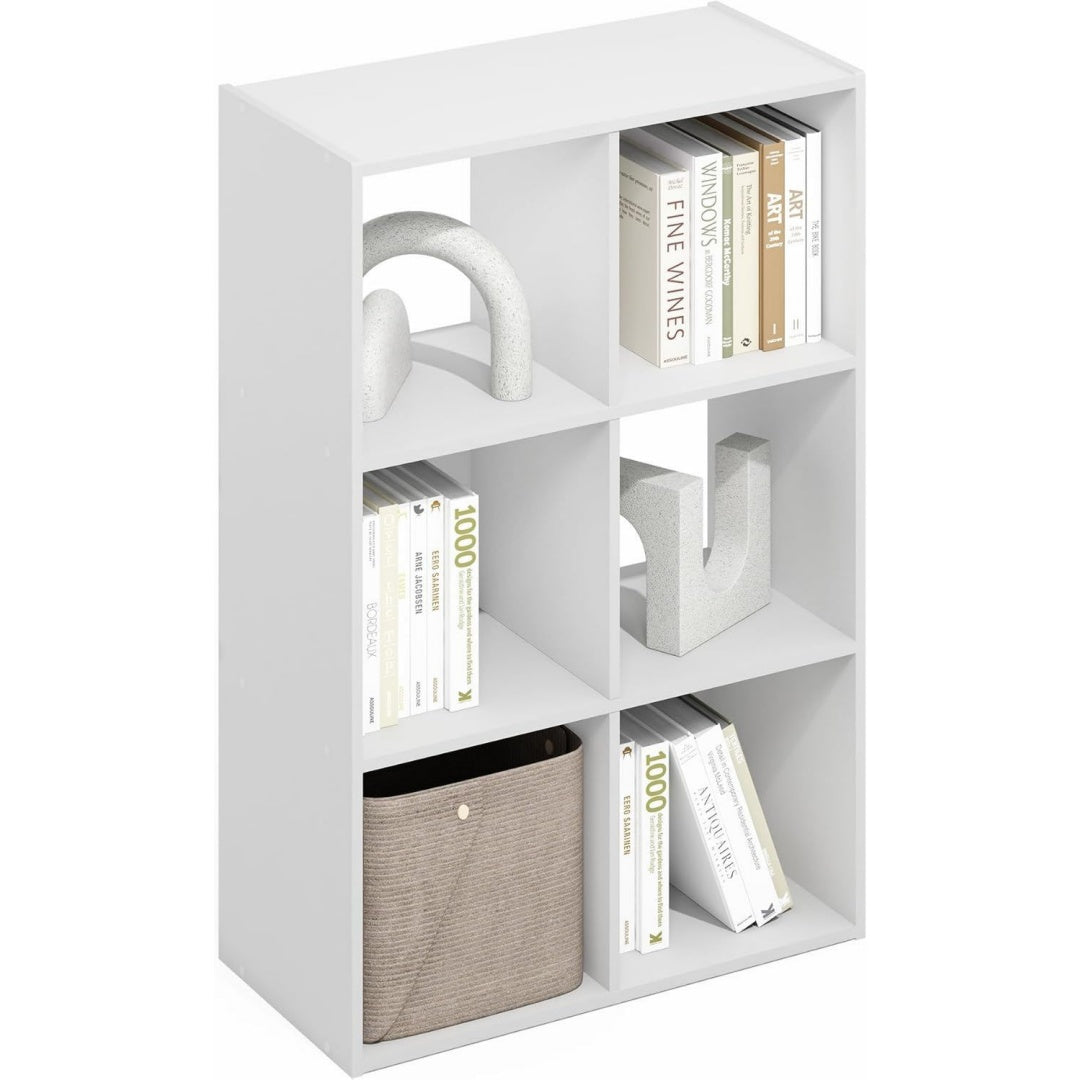Mobile libreria con ripiani con illuminazione LED bianco